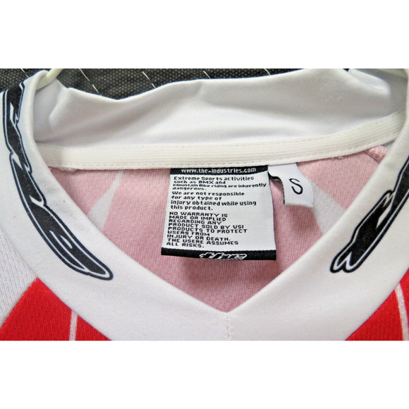 THE Sport Race Jersey Size Small Red & White - Picture 6 of 7